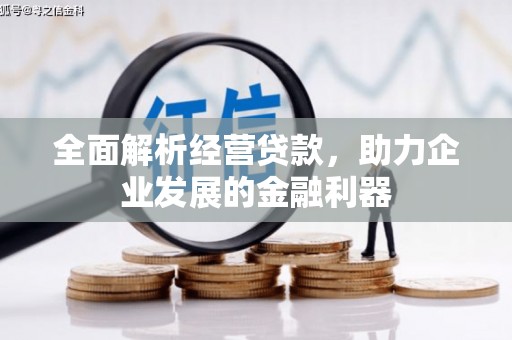 埔里全面解析经营贷款，助力企业发展的金融利器