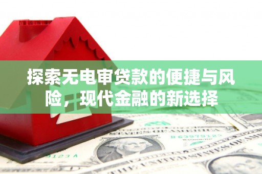 埔里探索无电审贷款的便捷与风险，现代金融的新选择