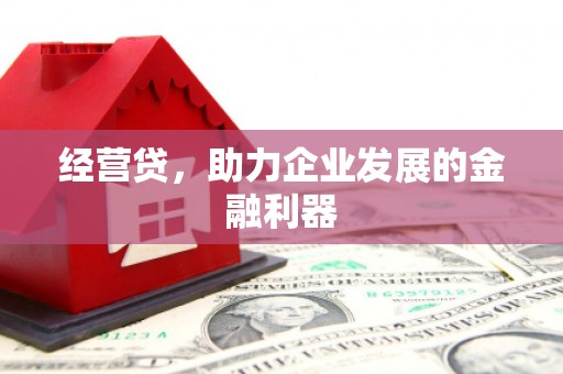 埔里经营贷，助力企业发展的金融利器