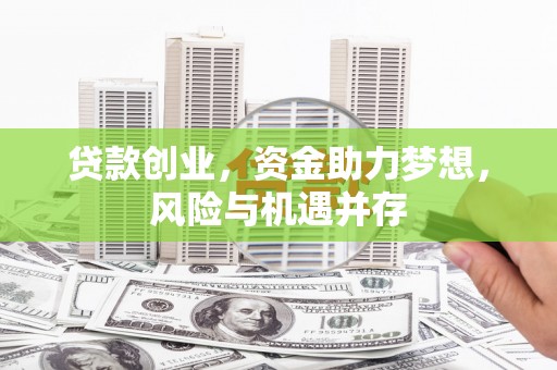 埔里贷款创业，资金助力梦想，风险与机遇并存