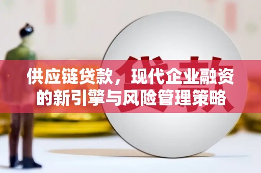 埔里供应链贷款，现代企业融资的新引擎与风险管理策略