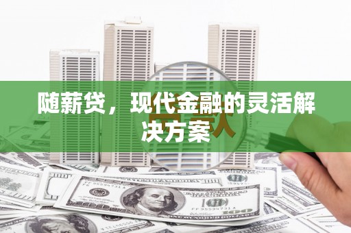埔里随薪贷，现代金融的灵活解决方案