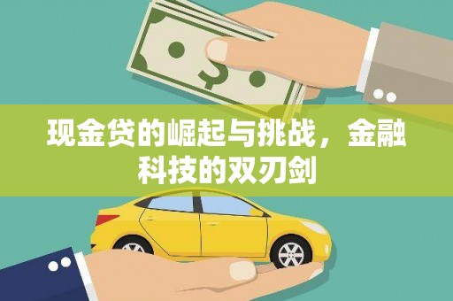 埔里现金贷的崛起与挑战，金融科技的双刃剑