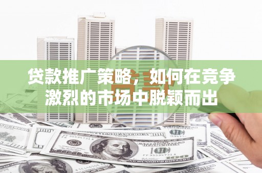 埔里贷款推广策略，如何在竞争激烈的市场中脱颖而出