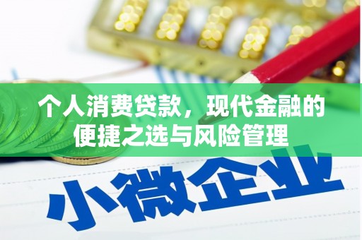 埔里个人消费贷款，现代金融的便捷之选与风险管理