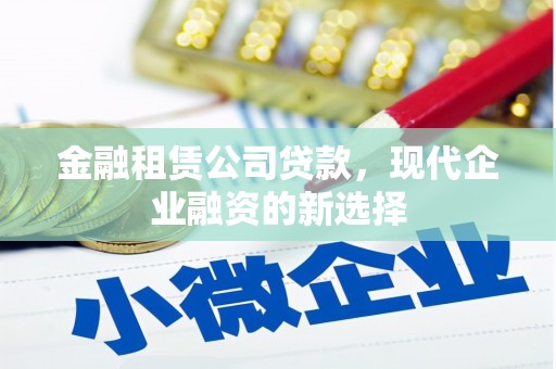 埔里金融租赁公司贷款，现代企业融资的新选择