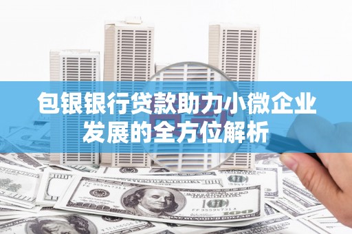 埔里包银银行贷款助力小微企业发展的全方位解析