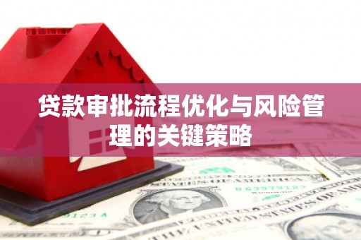 埔里贷款审批流程优化与风险管理的关键策略