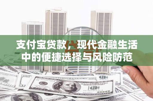 埔里支付宝贷款，现代金融生活中的便捷选择与风险防范