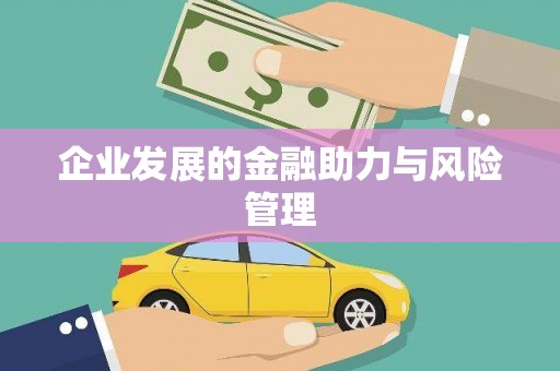埔里企业发展的金融助力与风险管理