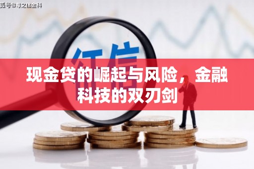 埔里现金贷的崛起与风险，金融科技的双刃剑