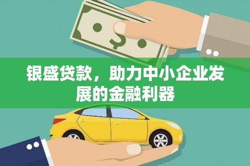 埔里银盛贷款，助力中小企业发展的金融利器