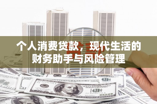 埔里个人消费贷款，现代生活的财务助手与风险管理