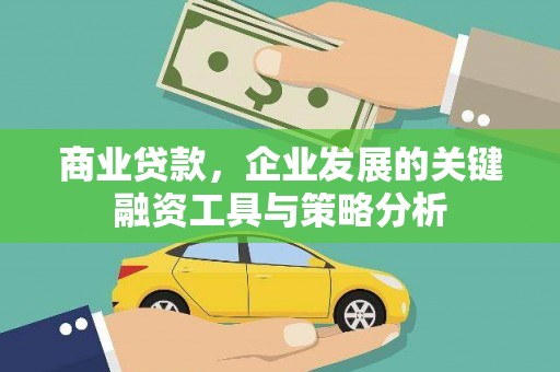 埔里商业贷款，企业发展的关键融资工具与策略分析