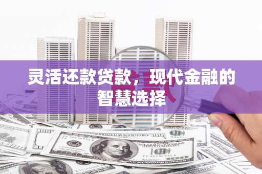 埔里灵活还款贷款，现代金融的智慧选择