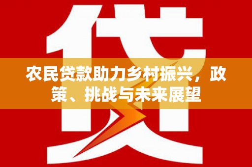 埔里农民贷款助力乡村振兴，政策、挑战与未来展望