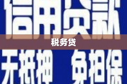 埔里税务贷