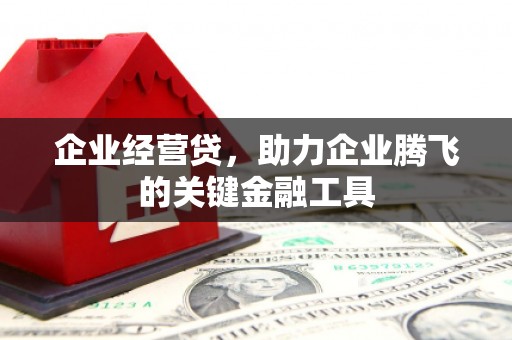 埔里企业经营贷，助力企业腾飞的关键金融工具