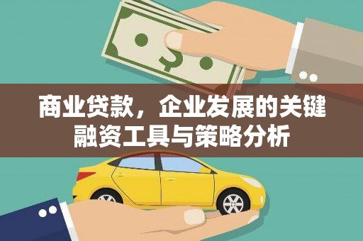 埔里商业贷款，企业发展的关键融资工具与策略分析