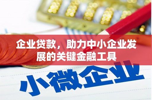 埔里企业贷款，助力中小企业发展的关键金融工具