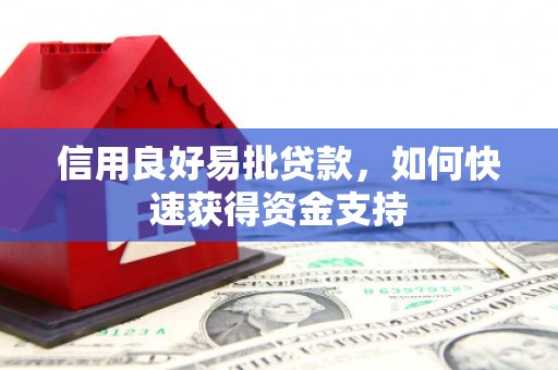 埔里信用良好易批贷款，如何快速获得资金支持