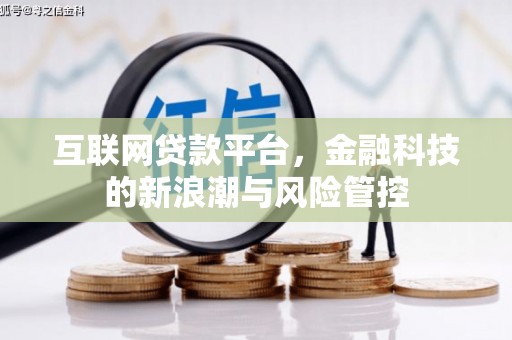 埔里互联网贷款平台，金融科技的新浪潮与风险管控