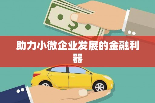 埔里助力小微企业发展的金融利器