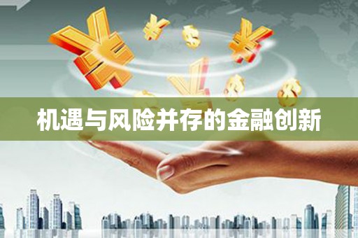 埔里机遇与风险并存的金融创新