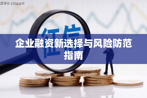 埔里企业融资新选择与风险防范指南