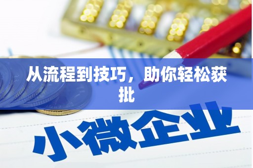 埔里从流程到技巧，助你轻松获批
