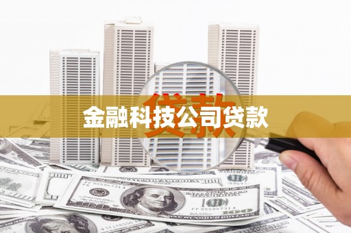 埔里金融科技公司贷款