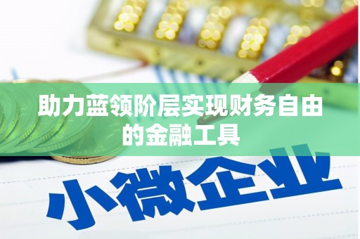 埔里助力蓝领阶层实现财务自由的金融工具