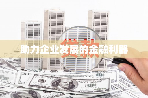 埔里助力企业发展的金融利器