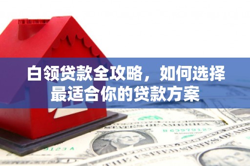 埔里白领贷款全攻略，如何选择最适合你的贷款方案