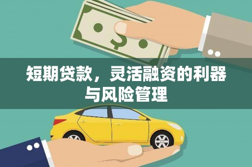 埔里短期贷款，灵活融资的利器与风险管理