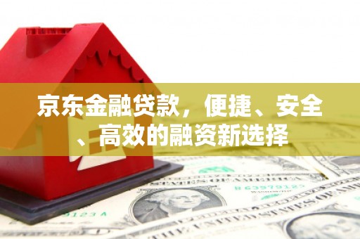 埔里京东金融贷款，便捷、安全、高效的融资新选择