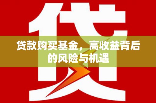 埔里贷款购买基金，高收益背后的风险与机遇